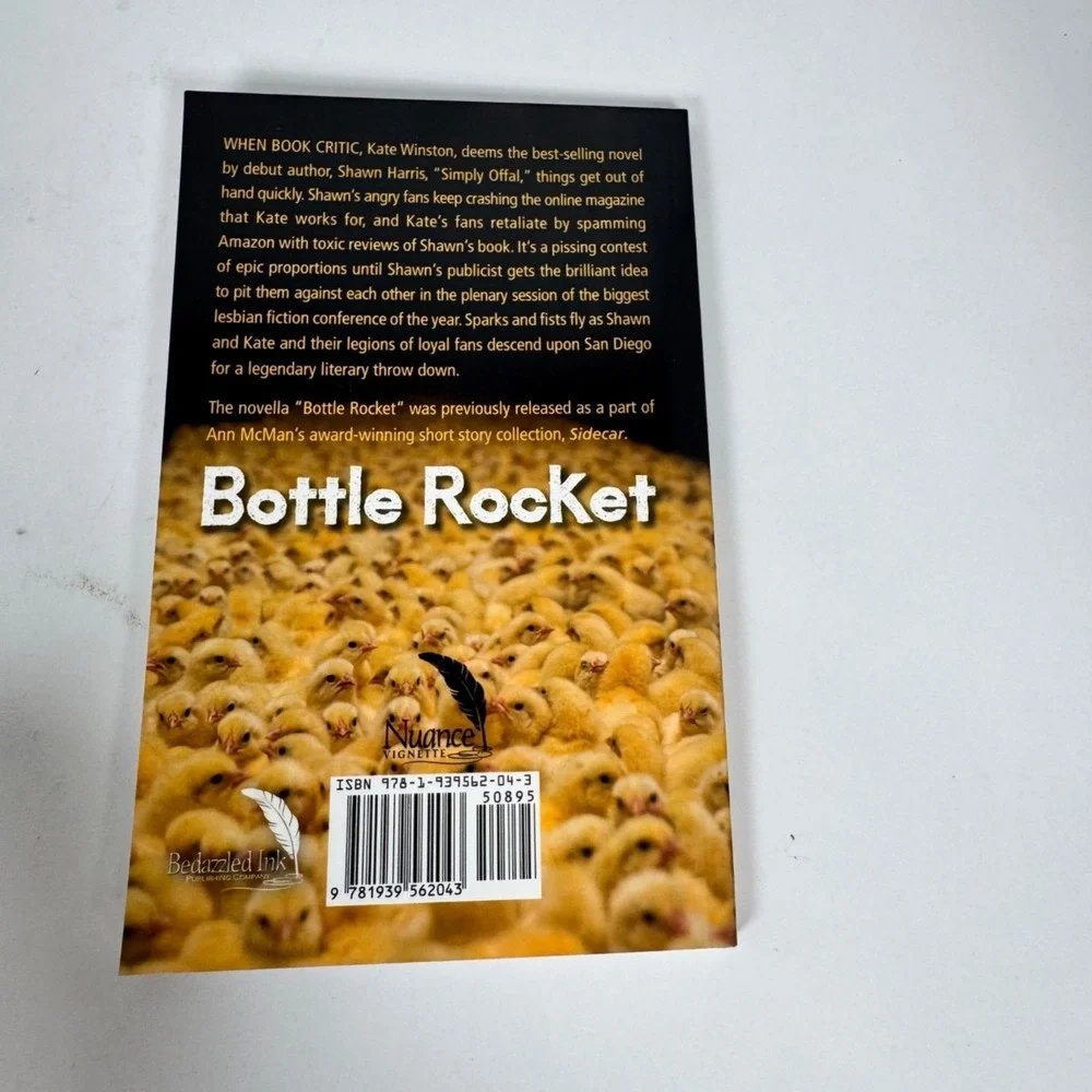 Bottle Rocket Ann‎ McMan Paperback 2013 Lesbian Fiction Novella Nuance Books